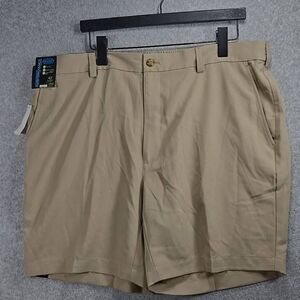 Roundtree yorke Chino Shorts Performance Stretch 42 7" inseam  New